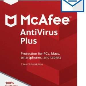 McAfee Antivirus Plus 1 Year 1 User