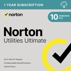 Norton Utilities Ultimate – 10 Devices – PC Cleanup & Optimization